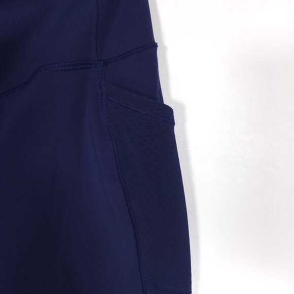 Lululemon Women’s All The Right Places Leggings Ankle‎ Mesh Navy Size 4 - Picture 8 of 10
